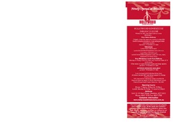 Scanned takeaway menu for Bollywood Dimensions