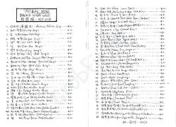 Scanned takeaway menu for Burwood Korea House