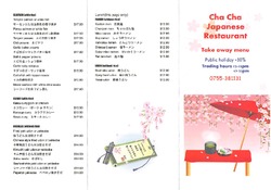 Cha Cha Japanese GrubFinder