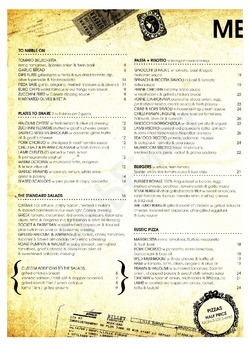Scanned takeaway menu for Eurobay Cafe Bar
