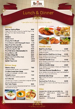 Mellow Thai Restaurant and Cafe - GrubFinder