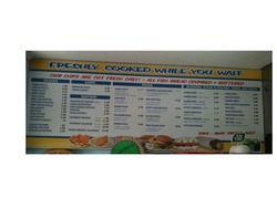 Scanned takeaway menu for Port Noarlunga Fish Shop