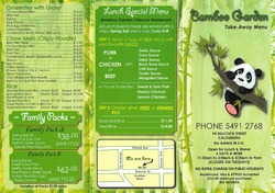 Bamboo Garden GrubFinder   Bamboo Garden Takeaway Menu 